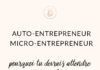 Business infographic : Auto-entrepreneur en 2019 : ce qui change (et ce qui reste)