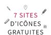 Business infographic : Bon Plan : 7 Sites d’Icônes Gratuites