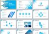 Business infographic : Business infographic : 31+ Creative blue infographics PowerPoint template