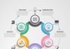 Business infographic : Circular business infographics creative vectors template 02 – www.welovesolo.co….