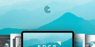 Business infographic : Edge – PowerPoint Template