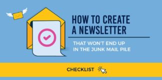 Business infographic : How to Create a Newsletter That Won’t End Up in the Junk Mail Pile
