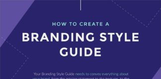 Business infographic : How to Create a Visual Style Guide to Help You Stay on Brand
