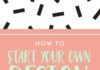 Business infographic : How to Start Your Own Design Business: 10 Crucial Success Tactics