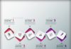 Business infographic : Modern Infographic Timeline Template (2 Colors) #design Download: graphicriver.n…