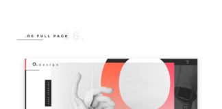 Business infographic : Projet for a design agency website. Exploring composition, colors & typography.