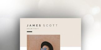 Business infographic : Resume Template 5 page / CV Template + Cover Letter / Instant Download for MS Word / “James”