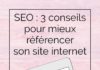 Business infographic : Référencer son site internet sur Google : quelques conseils facile à suivre