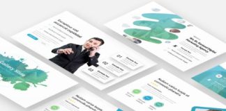 Business infographic : Technical Analysis Pitch Deck PowerPoint Template