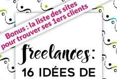 Business infographic : Travail à domicile : 20 idées pour devenir Freelance Web indépendant