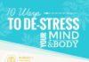 Management : 10 Best Ways to Destress Yourself