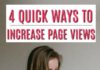 Management : 4 ways to increase page views