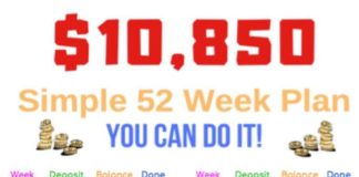 Management : 52 Week Money Saving Challenges