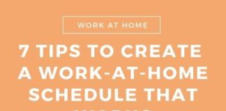 Management : 7 Tips for Creating a Work-From-Home Schedule That Works