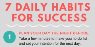 Management : 7 habits you need to create to have a successful day