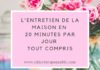 Management : Entretien de la maison en 20 minutes par jour