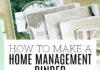 Management : How to Make a Home Management Binder – Ultimate Step by Step Guide
