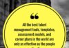 Management : #Quote #HR #Talent #Management