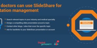 Management : how doctors can use slideshare for reputation management (infographic) #searchen…