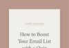 Marketing strategies : How to Boost Your Email List with a Quiz