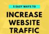 Marketing strategies : Massively increase your website traffic to your online business by making 5 simp…