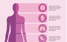 Medical infographic : Medical infographic elements set