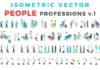 Medical infographic : Vector Professions People Isometric. Medical Infographic. $11.00