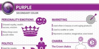 Psychology : Psychology : Psychology of Color: Purple #colorscience