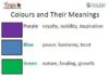 Psychology : Psychology : The meaning of color