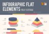 Statistics infographic : Best Infographic Flat Elements Template Vector EPS, AI Illustrator #infografias …