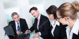 Statistics infographic : Business meeting for statistical analysis – Stock Photo , #Ad, #statistical, #me…