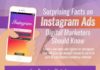 Statistics infographic : For more surprising facts and statistics around Instagram ads, check out this in…