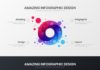 Statistics infographic : Premium quality 4 option circle marketing analytics presentation vector illustra…