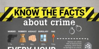 Statistics infographic : Tips And Tricks For Securing Your Home