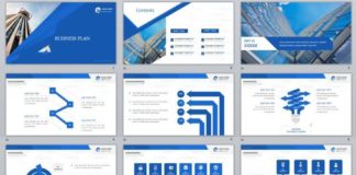 Business infographic : 27+ Creative infographics report PowerPoint Template