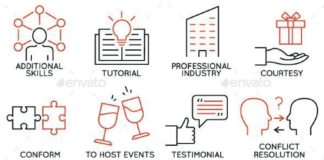 Business infographic :