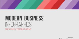 Business infographic : Freebie Release: “Modern Business” Infographic Elements