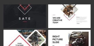 Business infographic : SATE PowerPoint Template by Angkalimabelas on Creative Market