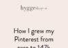 Marketing strategies : How I grew my Pinterest account to 147k+ views in just Six Weeks