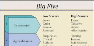 Psychology : Psychology : big5traitscolours