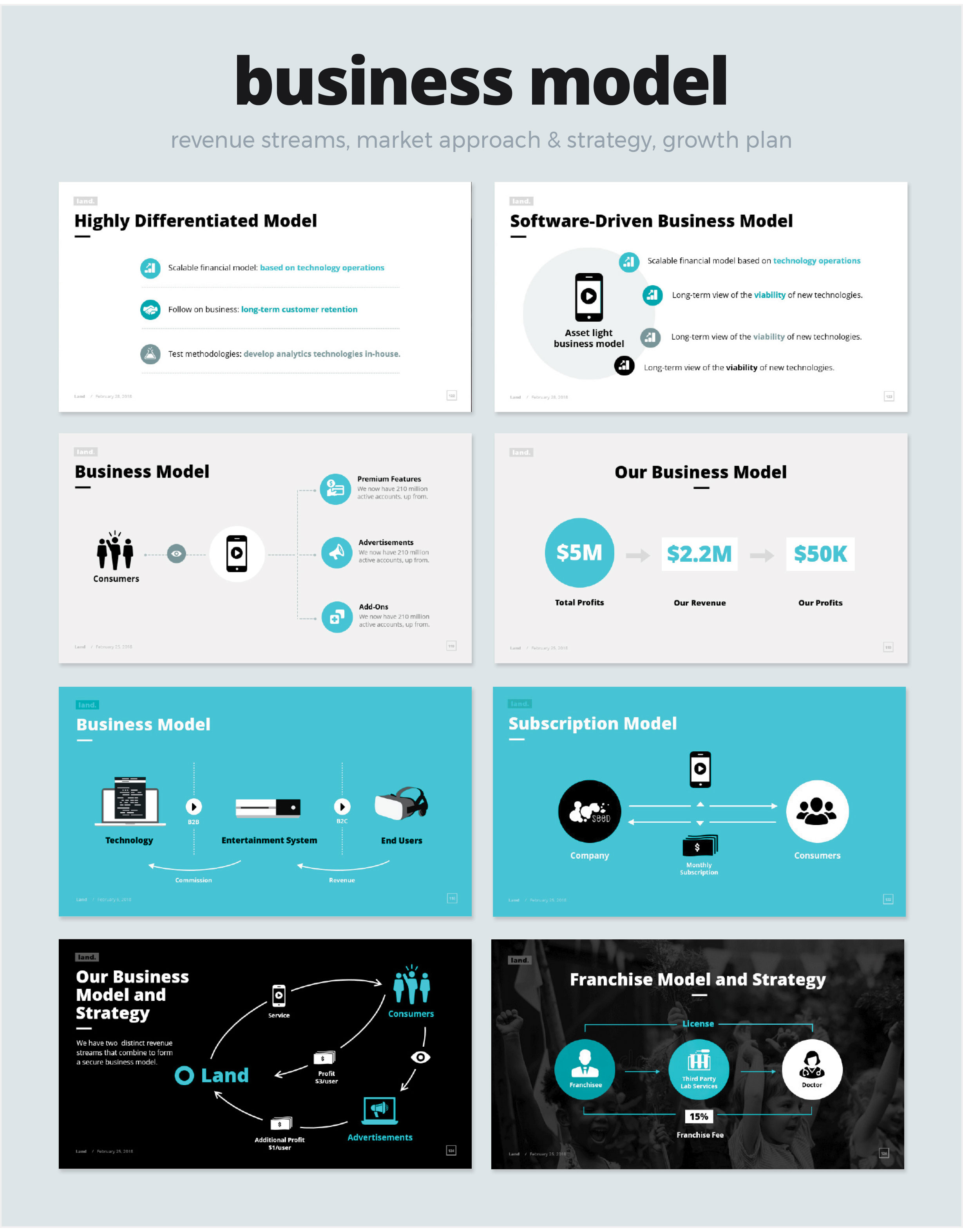modern powerpoint template preview