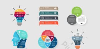 infographic powerpoint – variety of infographic vector | PowerPoint AI Free Download – Pikbest
