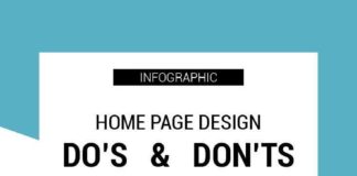 infographic website – The do’s and don’ts of web design