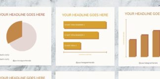 instagram infographic – Infographic Social Media Template Pack