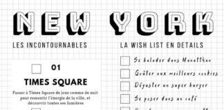 instagram infographic – Template carnet de voyage