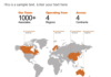 map infographic – Company Global Profile