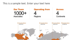 map infographic – Company Global Profile