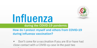 covid infographic – Protect yourself and others from #COVID19 when getting your #FluShot!