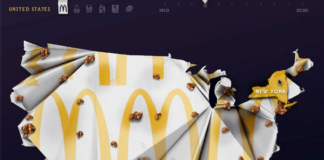 interactive infographic – Fast Food Outbreak Interactive Infographic