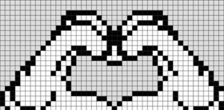 Pixel Art Minecraft Grid